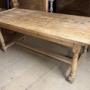 Bleached Osk Farmhouse Dining Table 