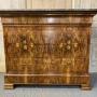 Exceptional French Burr Walnut Commode Chest 