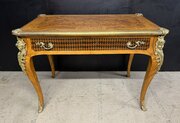 Fine French Marquetry Bureau Plat