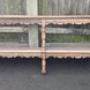 French 19th Century Bleached Oak Plate Rack 