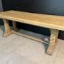 French Oak Farmhouse Dining Table 