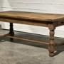 French Oak Farmhouse Kitchen Dining Table 