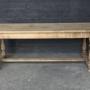 French Oak Farmhouse Table with Extensions 