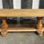 French Oak Monastery Dining Table