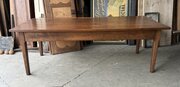 French Oak Normandy Farmhouse Dining Table 