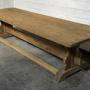 Huge 3.2M French Bleached Oak Farmhouse Table 