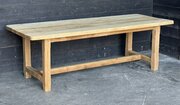 Larger Normandy Oak Farmhouse Dining Table