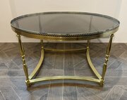 Parisian High Quality Brass Coffee Table
