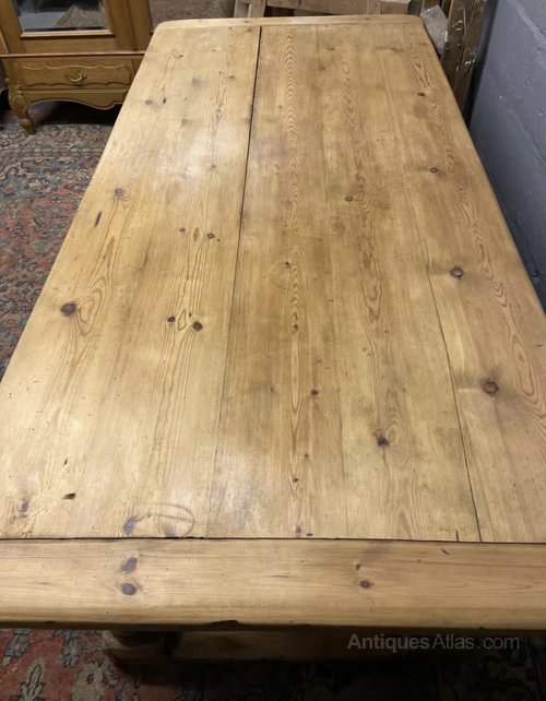 Pine Farmhouse Dining Table Antiques Atlas