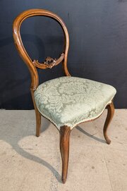 Pretty Cabriole Leg Desk Or Vanity Chair