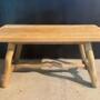 Pretty French Oak Coffee Table