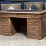 Quality 19th C French Pedestal Desk