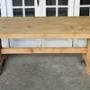 Quality French Oak Farmhouse Dining Table 