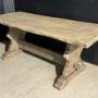 Quality Oak Farmhouse Dining Table 