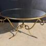 Round Mirror Designer Coffee Table Rene Drouet