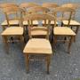 Set 8 French Country Dining Chairs