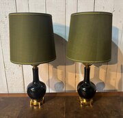 Stunning Pair French Table Lamps
