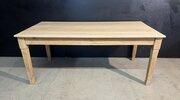 Stylish Oak Kitchen Dining Table 
