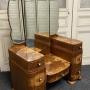 Superb Art Deco Burr Walnut Dressing Table 