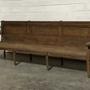 Superb Large French Oak Bench