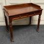 Victorian 2 drawer Mahogany Writing Table 