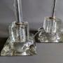 Italian Table Lamps  cut glass table lamps