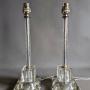 Italian Glass Table Lamps (pair)