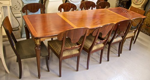 256cm Biedermeier Style Dining Table Antiques Atlas 256cm Biedermeier Style Dining Table