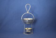 Art Deco Silver Tea Strainer, Metamorphic, 1912