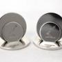 Art Deco Silver Pair Of Place / Menu Holders, 1924