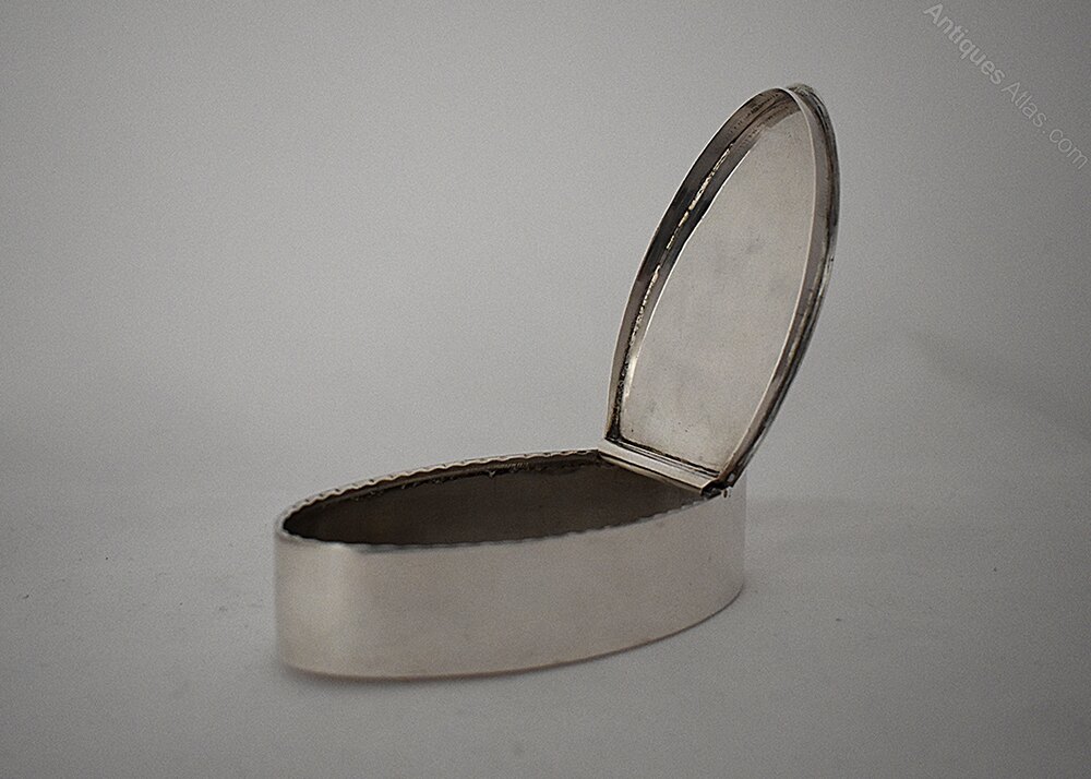 Antiques Atlas - George III Silver Snuff Box, Scottish, Ca 1790 ...