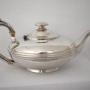 Victorian silver bachelor teapot, Barnard, 1840