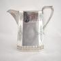 Victorian Silver Milk Jug, Engraved, 1885