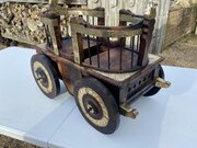 Mid Century Decorative Anglo Indian Cart