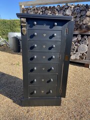 Refinished 19th Century Wellington Chest