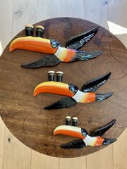 Vintage Carlton Ware Set Guinness Toucans
