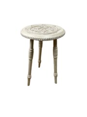 19C Kensington Folk Art Stool