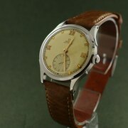 1930s Steel Omega Bumper Automatic