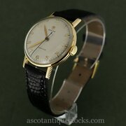 1950s 9ct Gold Vintage Rolex Precision Watch.