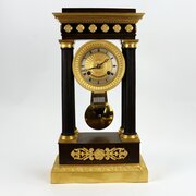 Late 19th Century French Pillar Clock