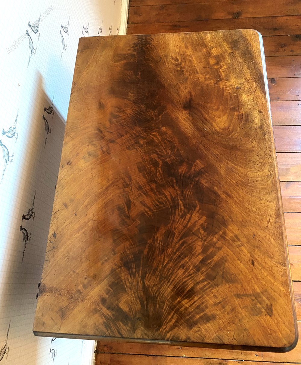 Antique Flip Top Card Table Antiques Atlas