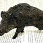 Austrian Cold Painted Bronze Wild Boar