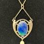 Charles Horner Silver & Enamel Pendant