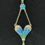 Charles Horner Silver & Enamel Pendant
