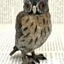 Franz Bergmann Cold Painted Bronze Owl