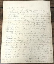 Rare Signed Florence Nightingale Letter