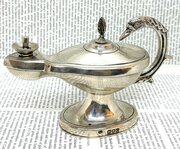 Silver Swan Table Cigar Lighter