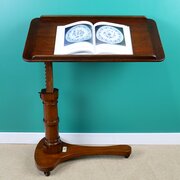 Carters Patent Mahogany Adjustable Reading Table