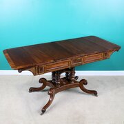 James Mein Kelso Scottish Mahogany Sofa Table