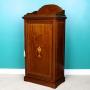 Victorian mahogany & inlaid music cabinet by Keeble